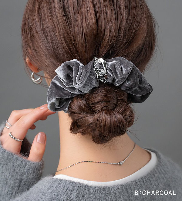 JOSLOUNGE ベルベットド ヘアゴム・シュシュ [マルチ] 【公式通販】