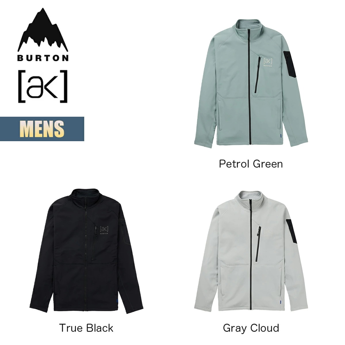 フリースジャケット メンズ 24-25 ベイカー ストレッチ フルジップ フリース Mens [ak] Baker Stretch Fleece Full-Zip レイヤリング セカンドレイヤー