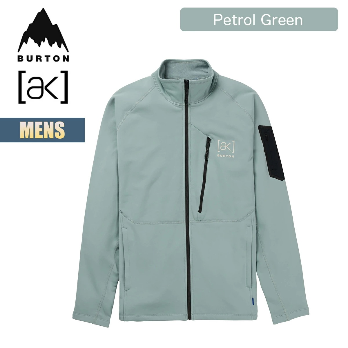 フリースジャケット メンズ 24-25 ベイカー ストレッチ フルジップ フリース Mens [ak] Baker Stretch Fleece Full-Zip レイヤリング セカンドレイヤー