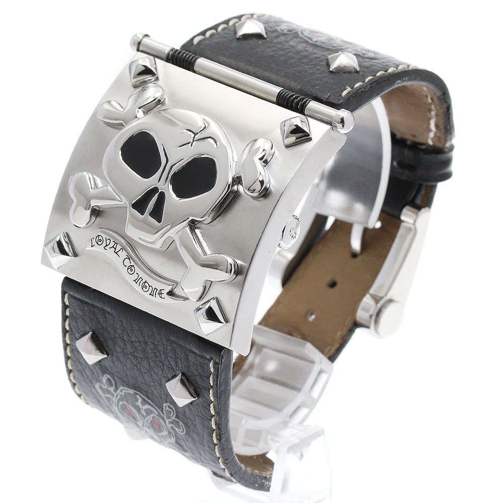 ベルト訳あり コルム CORUM 138.177.20 バッキンガム ワンダーカマー ジョリーロジャー クォーツ メンズ 箱・保証書付き_886271【中古】 ベルト訳あり コルム CORUM 138.177.20 バッキンガム ワンダーカマー ジョリーロジャー クォーツ メンズ 箱・保証書付き_886271【中古】