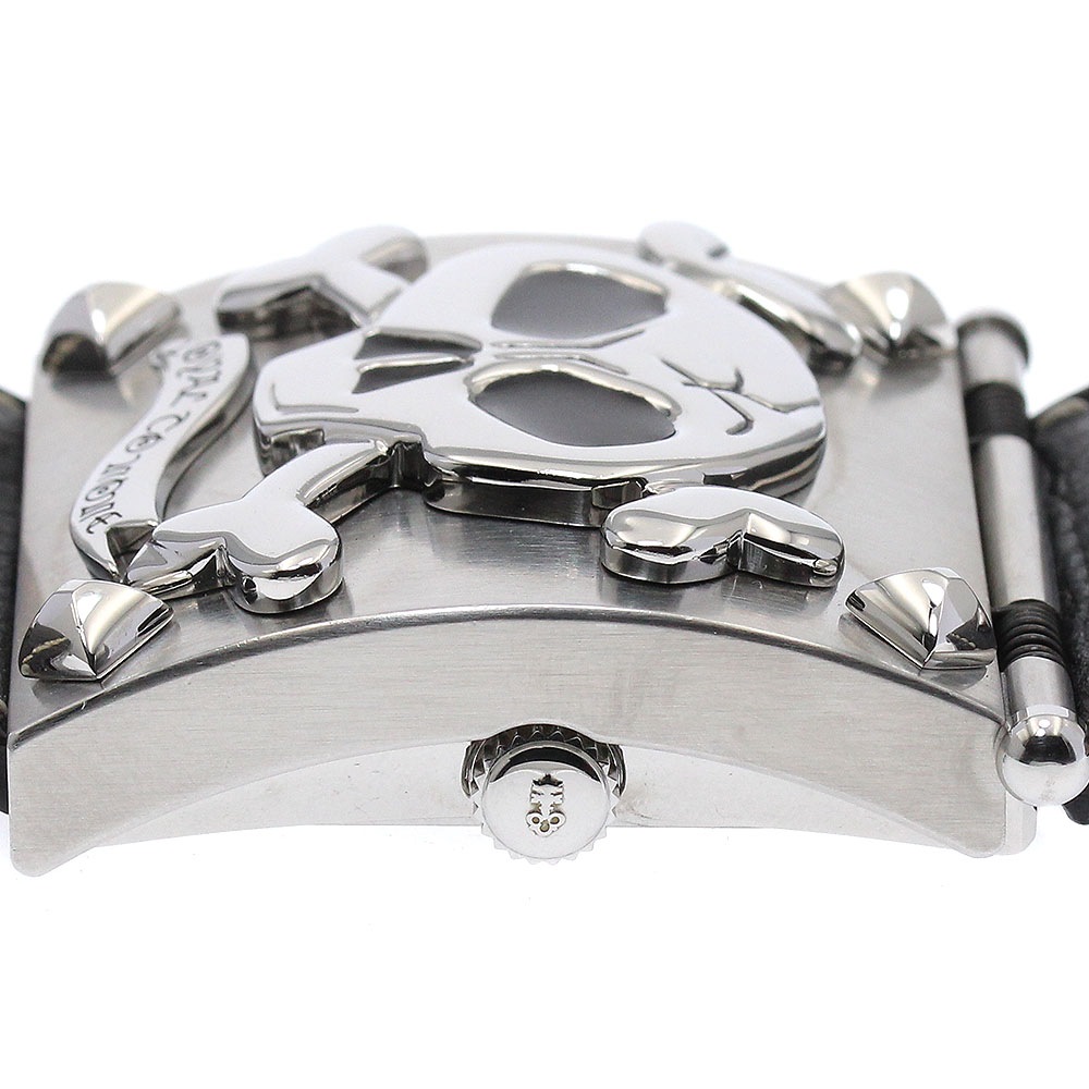 ベルト訳あり コルム CORUM 138.177.20 バッキンガム ワンダーカマー ジョリーロジャー クォーツ メンズ 箱・保証書付き_886271【中古】 ベルト訳あり コルム CORUM 138.177.20 バッキンガム ワンダーカマー ジョリーロジャー クォーツ メンズ 箱・保証書付き_886271【中古】