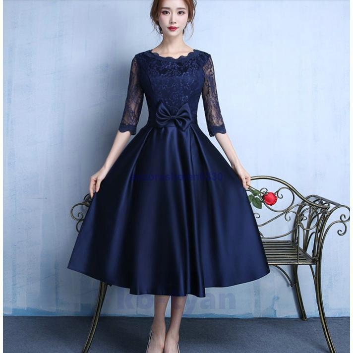 パーティードレス 結婚式 ドレス 袖あり 二次会 ドレス ウェディングドレス ミモレ丈 二次会ドレス パーティドレス 披露宴 花嫁 お呼ばれドレス 黒ドレス パーティードレス 結婚式 ドレス 袖あり 二次会 ドレス ウェディングドレス ミモレ丈 二次会ドレス パーティドレス 披露宴 花嫁 お呼ばれドレス 黒ドレス