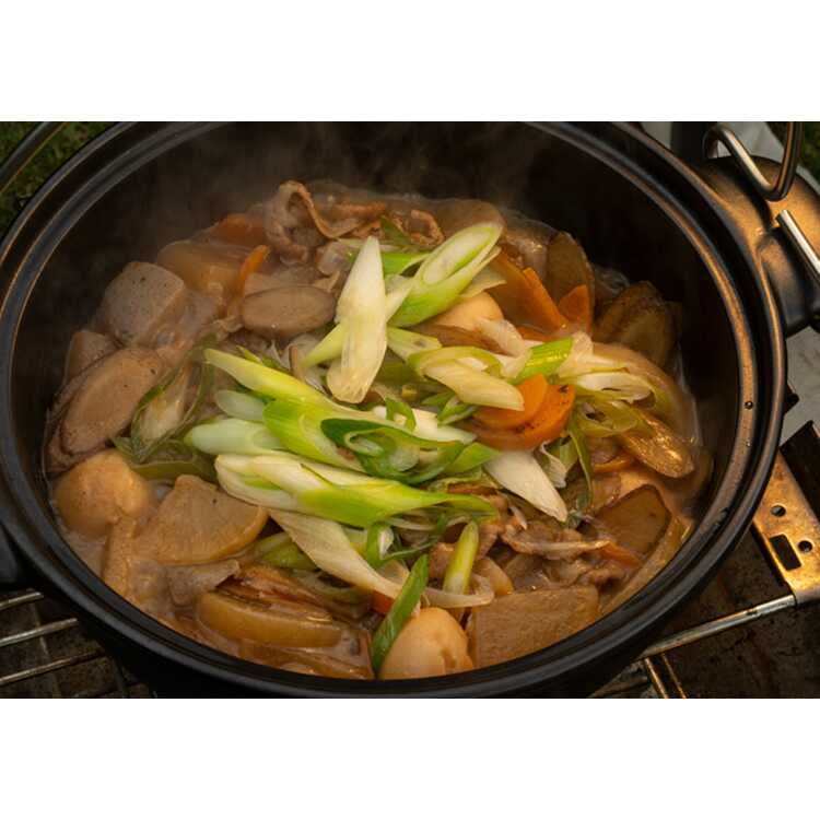 LOGOS×萬古焼 いろり吊り土鍋 幅32.5×奥行26×高さ25cm（8号相当） #81062000