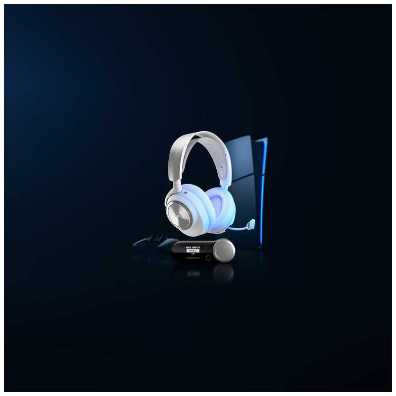 STEELSERIES　Arctis Nova Pro Wireless P White　61526J