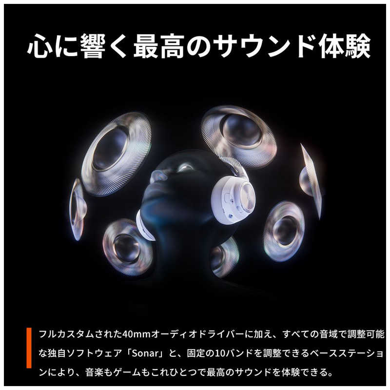 STEELSERIES　Arctis Nova Pro Wireless P White　61526J