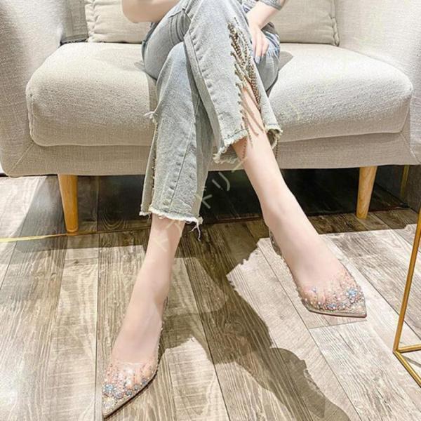 美脚30%OFF ピンヒール ハイヒール ウェディングシューズ シューズ ラインストーン付き ヒール9cm ビジュー ポインテッドトゥ パンプス 結婚式 痛くない 【6月新品&イベントセール】パンプス 美脚30%OFF ピンヒール ハイヒール ウェディングシューズ シューズ ラインストーン付き ヒール9cm ビジュー ポインテッドトゥ パンプス 結婚式 痛くない 【6月新品&イベントセール】パンプス
