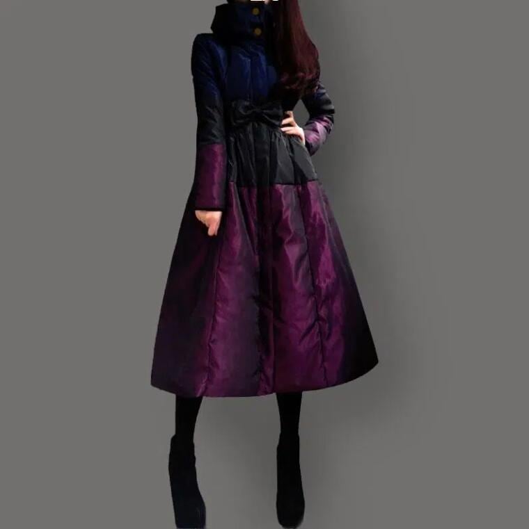 ダウンコートAラインレディースコートロングロングダウンコート冬きれIいめダウン大きいサイズアウターダウンジャケットバイカラー配色防寒対策暖かい ダウンコートAラインレディースコートロングロングダウンコート冬きれIいめダウン大きいサイズアウターダウンジャケットバイカラー配色防寒対策暖かい