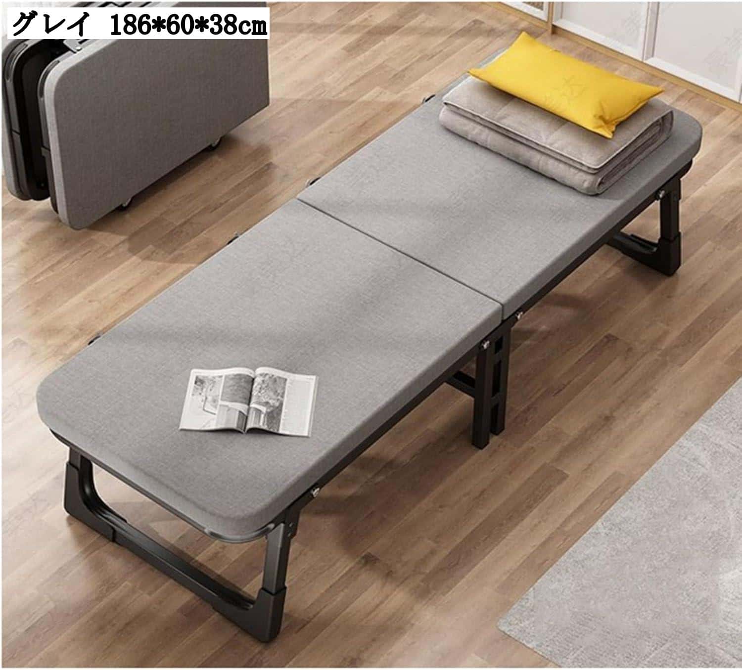 ポータブルリクライニングチェア 折り畳み 一人用 リラックス レジャーベッド 角度調整可 背付き バルコニー 日光浴 屋外用 パティオ 昼休み 昼寝 コンパクト 156*49*38cm グレイ 186 ポータブルリクライニングチェア 折り畳み 一人用 リラックス レジャーベッド 角度調整可 背付き バルコニー 日光浴 屋外用 パティオ 昼休み 昼寝 コンパクト 156*49*38cm グレイ 186