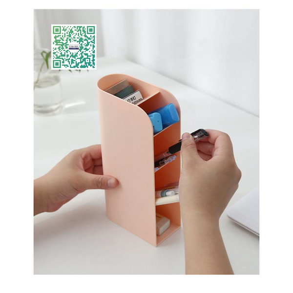 Qoo10] 入荷 卓上収納ボックス 卓上収納 机収納