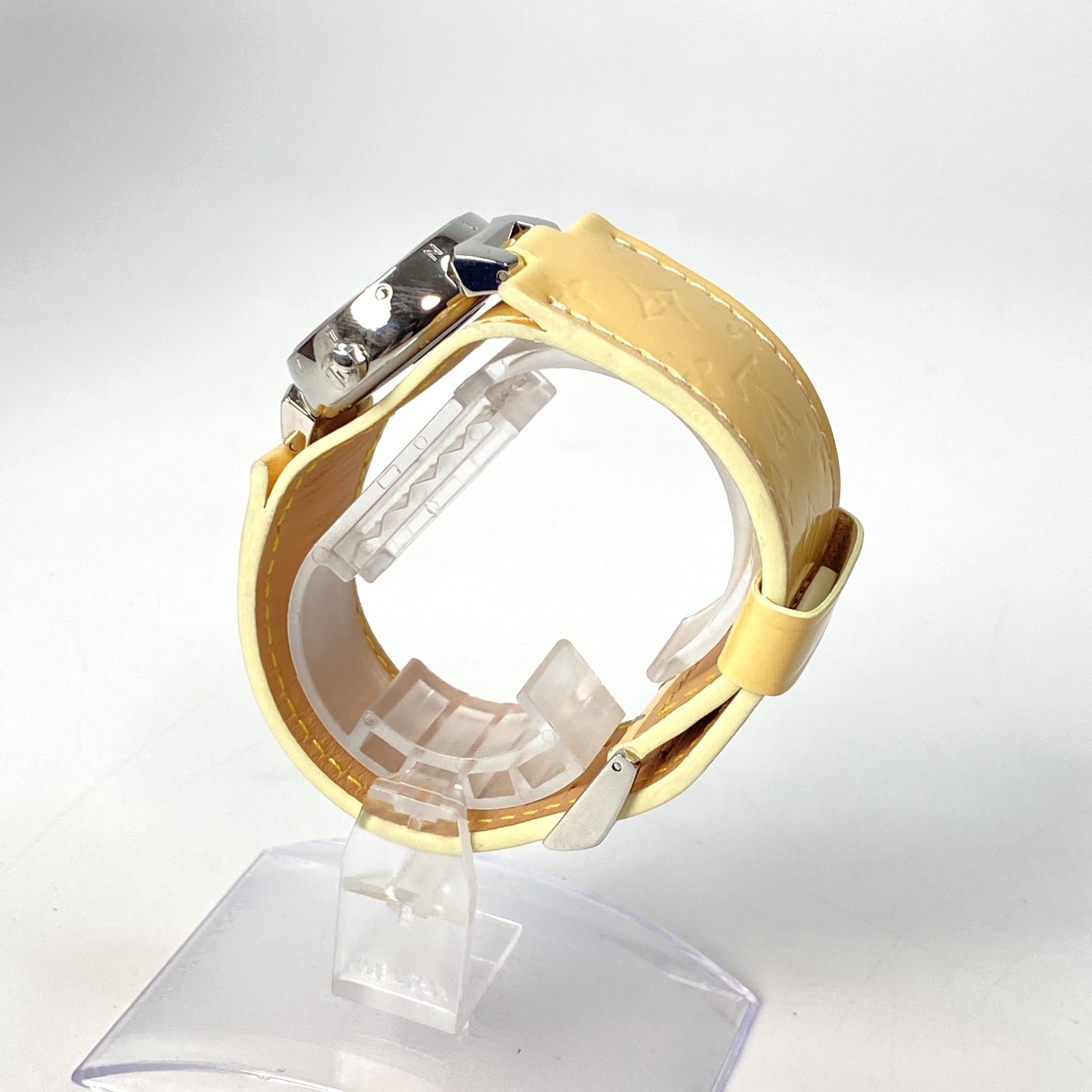 美品 ルイヴィトン LOUIS VUITTON Q1216 タンブール クォーツ