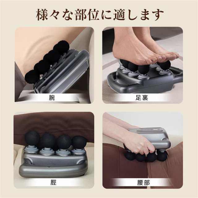 筋膜リリース マッサージ器 16個ヘッド 99段階強さ調節 赤色LED機能 10分タイマー リラックス 腰 足 背中 肩 首 全身 両手 強力 肩こり121 筋膜リリース マッサージ器 16個ヘッド 99段階強さ調節 赤色LED機能 10分タイマー リラックス 腰 足 背中 肩 首 全身 両手 強力 肩こり121