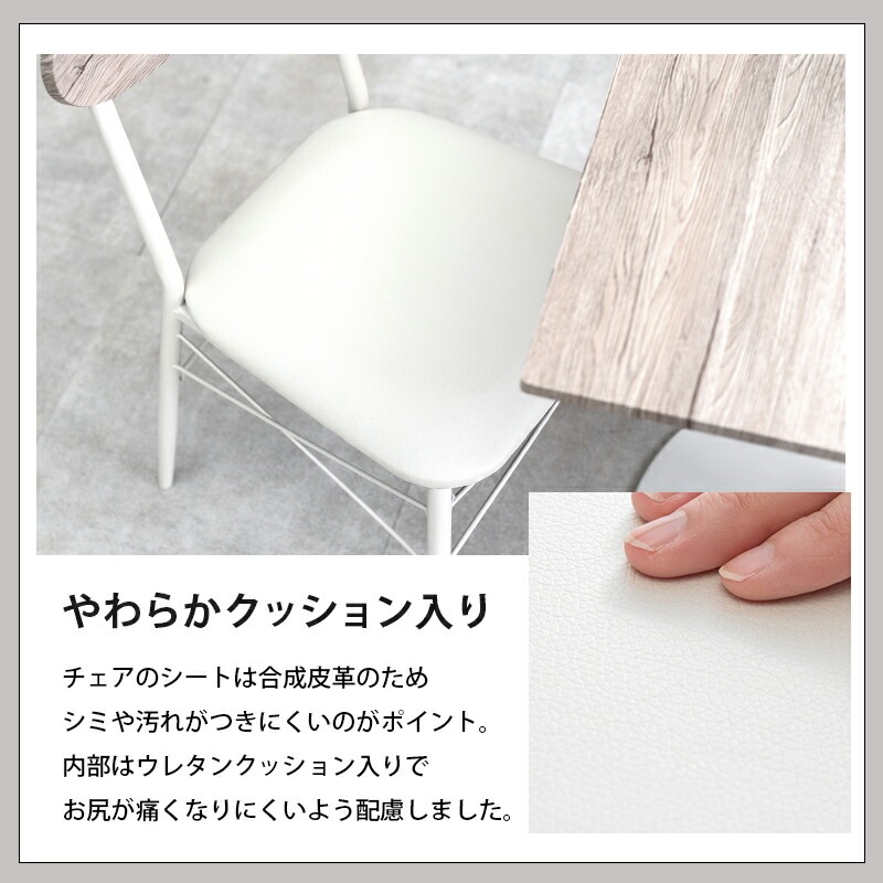 テーブル＆チェア3点セット [ts120901] 丸型テーブル幅60cm＋チェア2脚 ブラウン