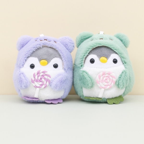 Qoo10] かわいいぬいぐるみペンギンペンダント女装
