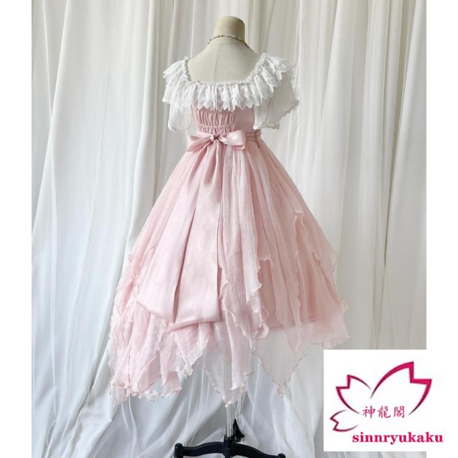 夏/新発/数量限定/Lolita系　ワンピース　jsk　OP　日常　写真　舞台　変装/ロリータ トップス 萌え レディース ゴスロリ ロリータファッション　変装　ト