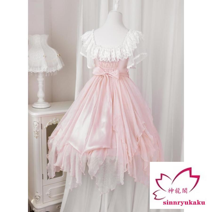 夏/新発/数量限定/Lolita系　ワンピース　jsk　OP　日常　写真　舞台　変装/ロリータ トップス 萌え レディース ゴスロリ ロリータファッション　変装　ト