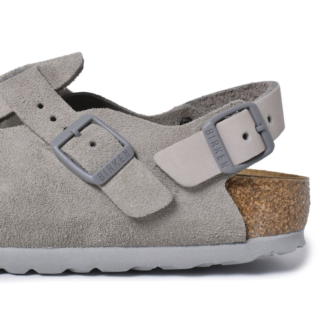 BIRKENSTOCK ビルケンシュトック トキオ スエード TOKIO 2 SUEDE ( NARROW FIT ) Stone Coin レディース サンダル ボストン 1028329