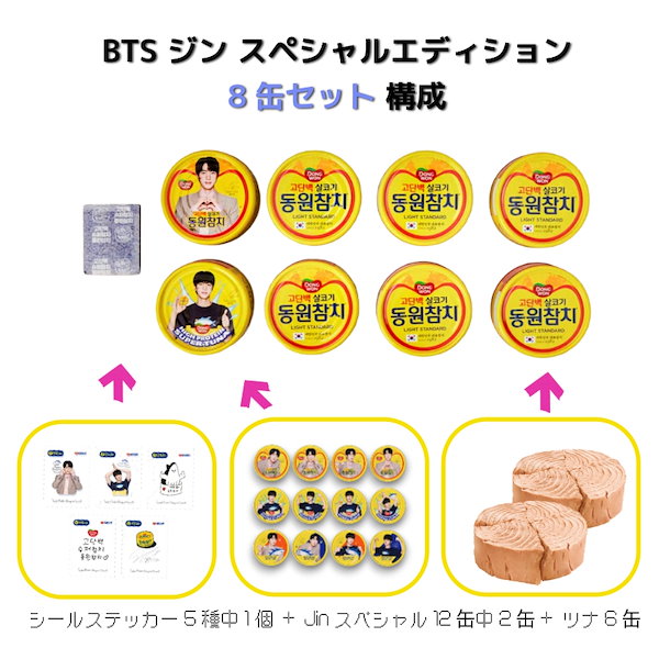 Qoo10] ドンウォン BTS ジン スペシャルエディション ツ