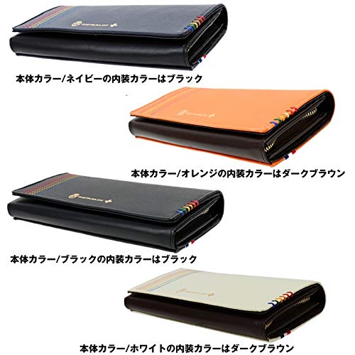 カステルバジャック 長財布 ロングウォレット シェスト 牛革 メンズ レディース 27604 (ブラック)