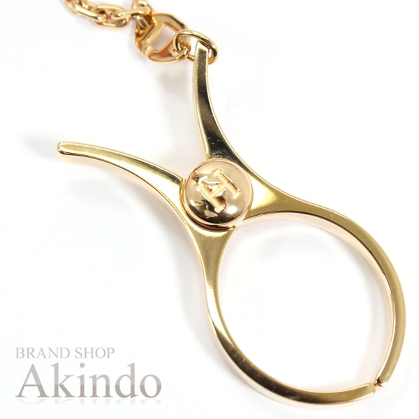 新品】エルメス グローブホルダー フィルー ピンクゴールド