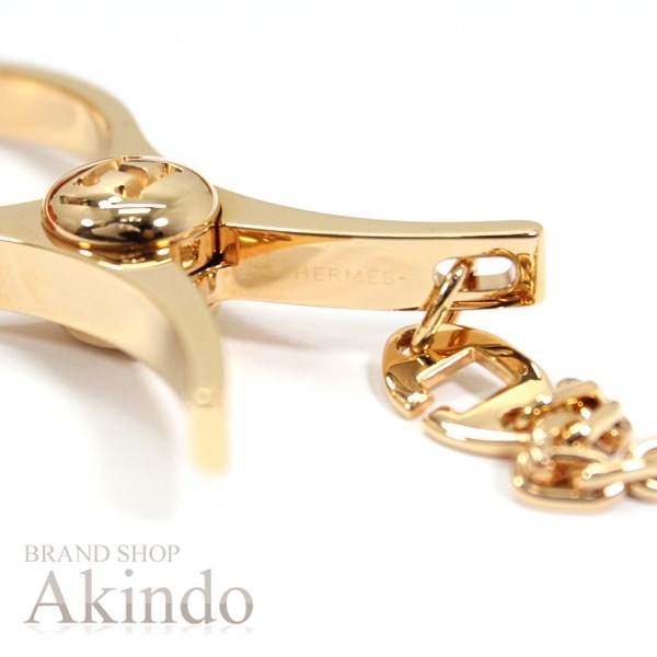 新品】エルメス グローブホルダー フィルー ピンクゴールド ローズ