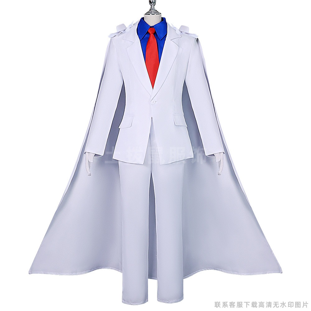 奇妙な泥棒kidd Cosサーバーコナン映画とコスプレ衣装2dアニメーション探偵サーバースーツ