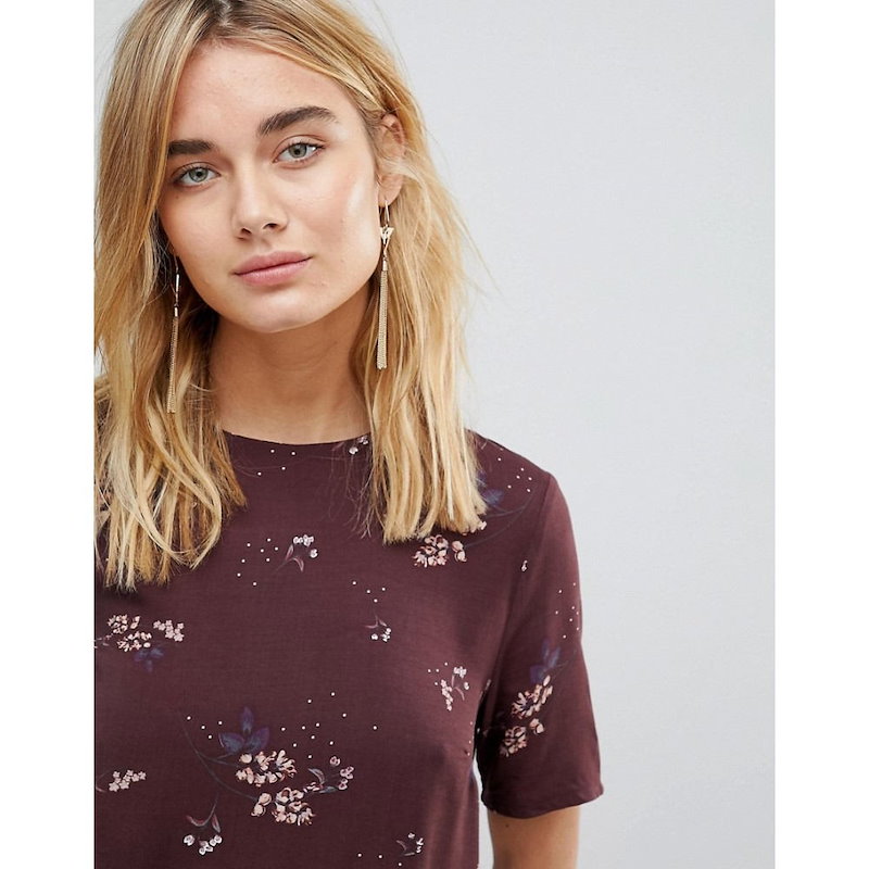 ワイ エー エス レディース トップス【Y.A.S Tera Burnt Floral Print Top】Flower ワイ エー エス レディース トップス【Y.A.S Tera Burnt Floral Print Top】Flower