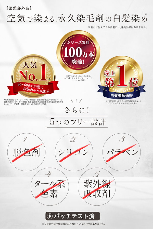 Qoo10] ヘアボーテエクラ 【公式】ボタニカルエアカラーフォーム ダ