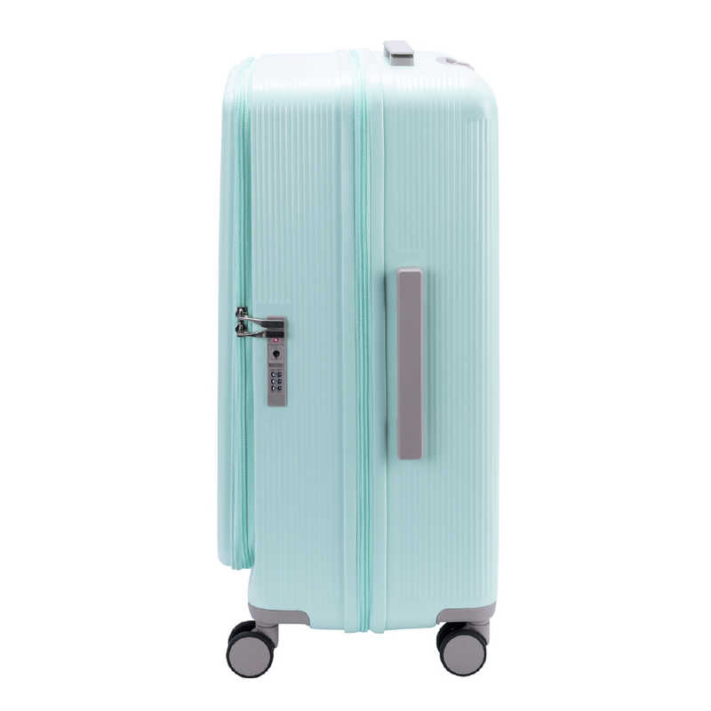 アクタス　フロントオープンキャリー Korea PM3：00 (mint) 70/77 L 4-6泊にオススメ 5W1Hキャリー ［TSAロック搭載］ ミント　74-20624 アクタス フロントオープンキャリー Korea PM3：00 (mint) 70/77 L 4-6