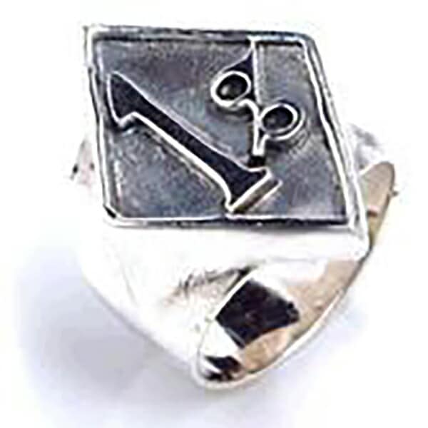 ワンパーセントシルバーリング 13号-25号 1％ 数学 確率 指輪 シルバー925 刻印あり プレゼント 男性 女性 本物の銀 親指 人差し指 中指 薬指 小指 sr00000841-xx