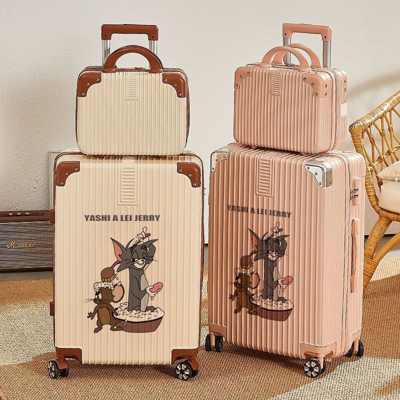 2点で1oo円OFF!【最安値挑戦】アニメスーツケース女新型猫とネズミ20インチスーツケースは転倒防止圧壊スーツケースに座ることができる 品質良い 2点で1oo円OFF!【最安値挑戦】アニメスーツケース女新型猫とネズミ20インチスーツケースは転倒防止圧壊スーツケースに座ることができる 品質良い