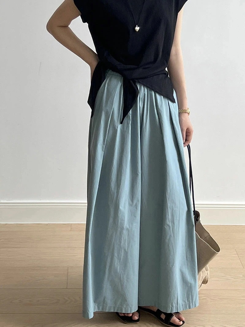 【急速出荷!】ワイドパンツ スカート風 レディース ガウチョパンツ 夏 春 パンツ キュロット 大きいサイズ ロングパンツ ロング ワイド ハイウエスト ウエストゴム ボトムス スカーチョ ズボン 無