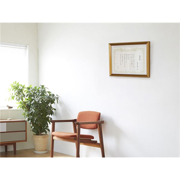 樹脂製 金色賞状額 金消‐R 箱入 B3 収納寸法:364x515mm 樹脂製 金色賞状額 金消‐R 箱入 B3 収納寸法:364x515mm