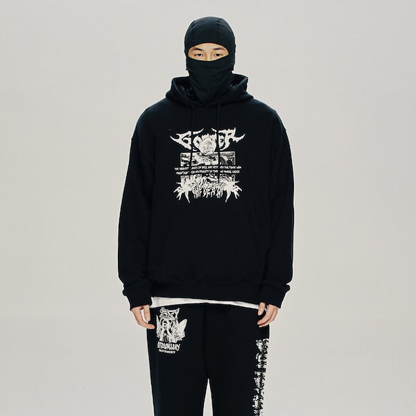 LE SSERAFIM ユンジン 着用 ACNE STUDIOS Skull Printed Hoodie LE SSERAFIM ユンジン 着用 ACNE STUDIOS Skull Printed Hoodie