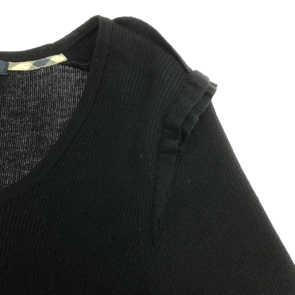 BURBERRY LONDON バーバリーロンドン 三陽商会 ウールブレンド 7分袖