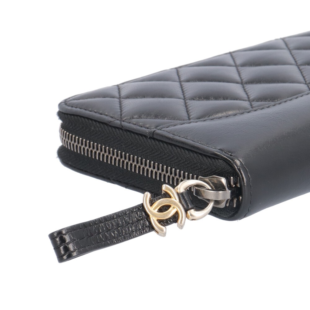 シャネル ガブリエルドゥ ロングジップウォレット 長財布 レザー A84388 CHANEL 中古 シャネル ガブリエルドゥ ロングジップウォレット 長財布 レザー A84388 CHANEL 中古