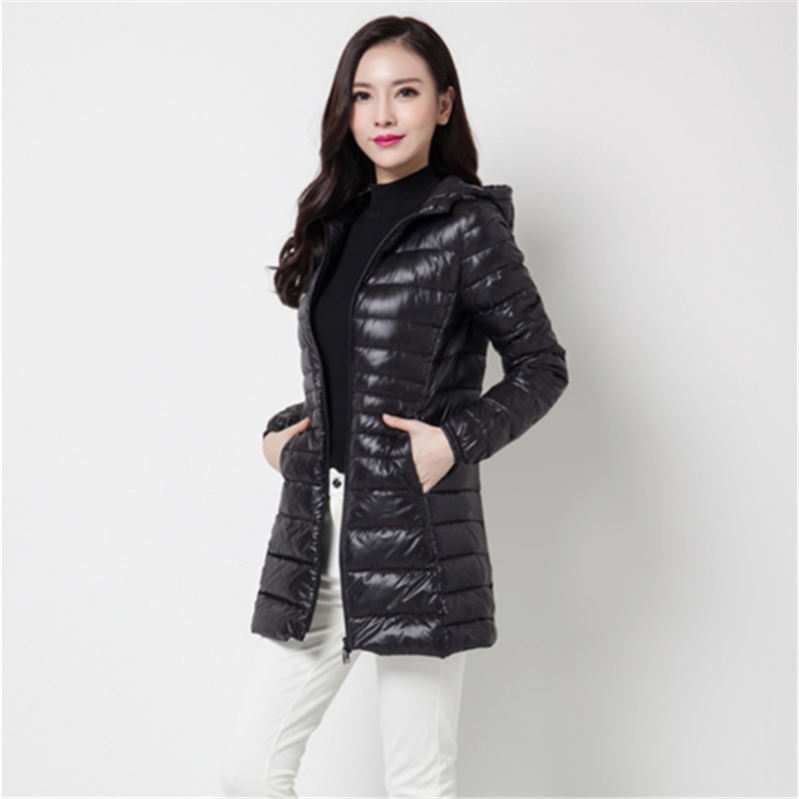 ダウンコート レディース 軽量 ショート丈フード付きダウンコート レディースダウン 春秋冬 ウルトラダウンパーカー 大きいサイズ ウルトラダウンパーカー ロング丈 フード付き 美シルエット 無地 シン