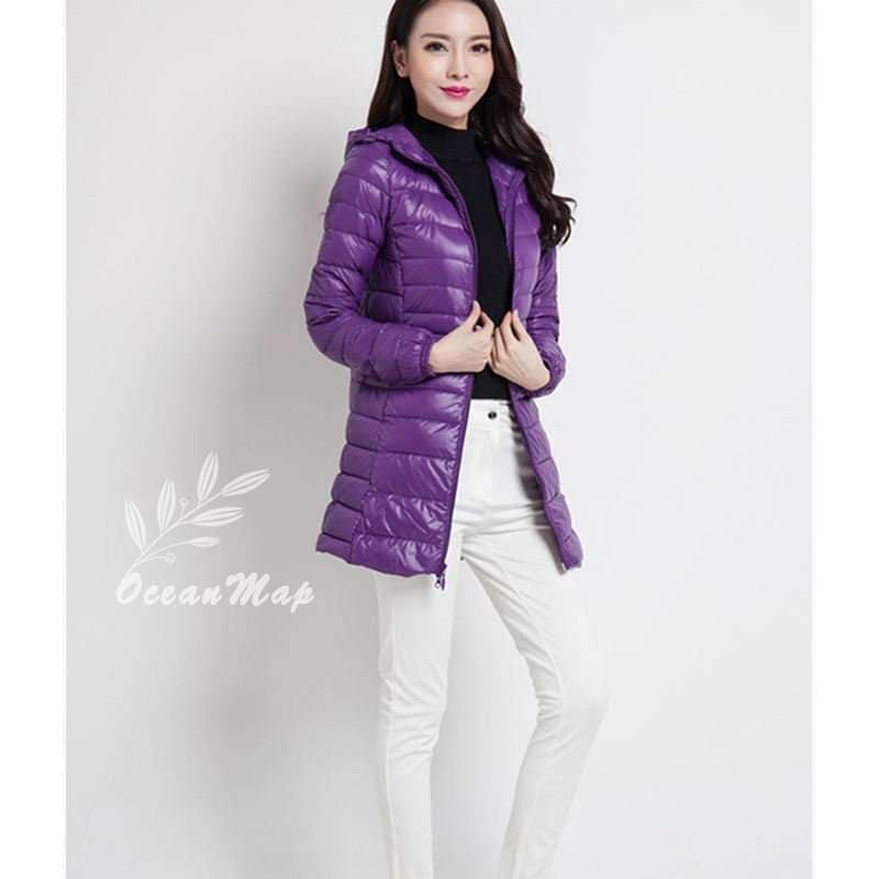 ダウンコート レディース 軽量 ショート丈フード付きダウンコート レディースダウン 春秋冬 ウルトラダウンパーカー 大きいサイズ ウルトラダウンパーカー ロング丈 フード付き 美シルエット 無地 シン