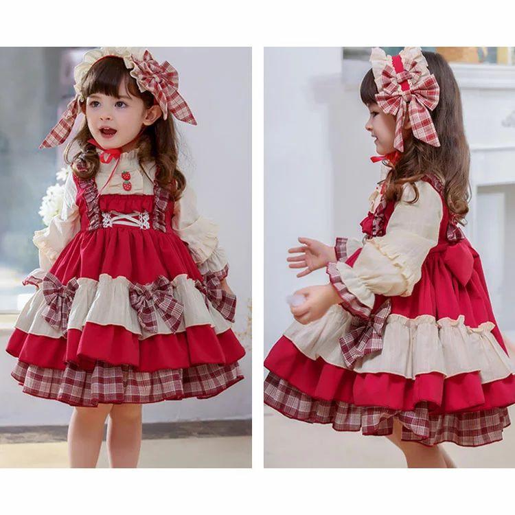 キッズファッションロリータ ヘッドドレス付き2点セット ロリータ子どもドレス 超可愛い お姫様コスプレ衣装 ロリータワンピース ロリータドレス ふんわりスカ キッズファッションロリータ ヘッドドレス付き2点セット ロリータ子どもドレス 超可愛い お姫様コスプレ衣装 ロリータワンピース ロリータドレス ふんわりスカ