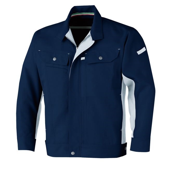 コーコス A-5071 立体カット長袖ブルゾン JIS 帯電防止 消臭 接触冷感 作業着 作業服 運輸 建築 販売 現場 オフィス ユニフォーム メンズ レディース 長袖 男性 女性 おしゃれ カ