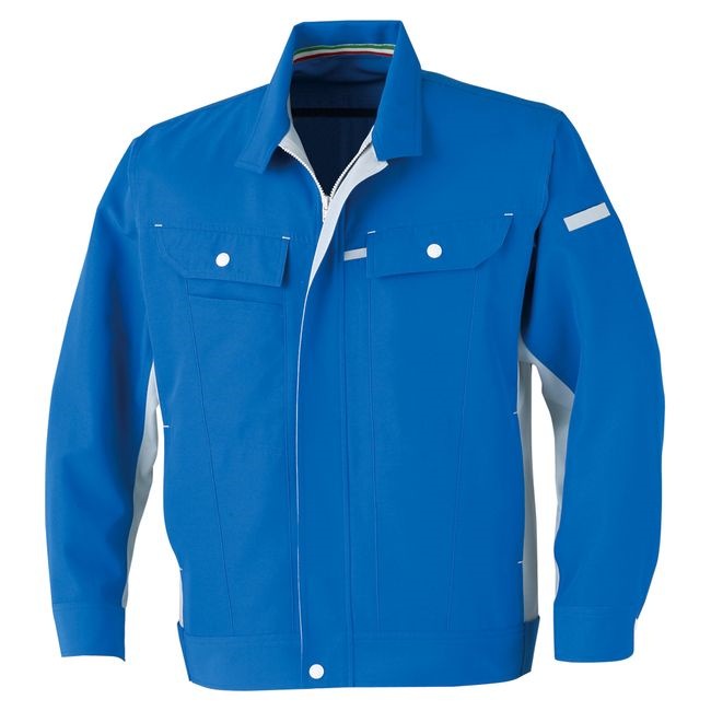 コーコス A-5071 立体カット長袖ブルゾン JIS 帯電防止 消臭 接触冷感 作業着 作業服 運輸 建築 販売 現場 オフィス ユニフォーム メンズ レディース 長袖 男性 女性 おしゃれ カ