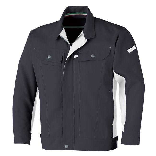 コーコス A-5071 立体カット長袖ブルゾン JIS 帯電防止 消臭 接触冷感 作業着 作業服 運輸 建築 販売 現場 オフィス ユニフォーム メンズ レディース 長袖 男性 女性 おしゃれ カ