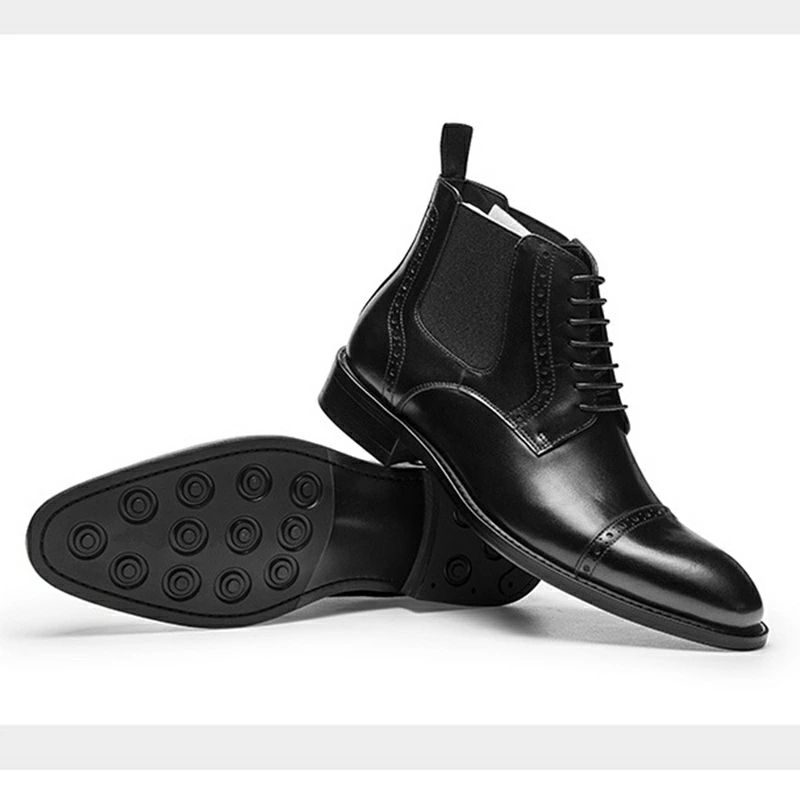 ショートブーツ ブーティ メンズ 編み上げ レースアップ 本革 レザー 牛革 ビジネス フォーマル ローヒール 男靴 ミリタリーブーツ バイク カッコイイ カジュアル 秋冬用 通勤 通学 オフィス ショートブーツ ブーティ メンズ 編み上げ レースアップ 本革 レザー 牛革 ビジネス フォーマル ローヒール 男靴 ミリタリーブーツ バイク カッコイイ カジュアル 秋冬用 通勤 通学 オフィス