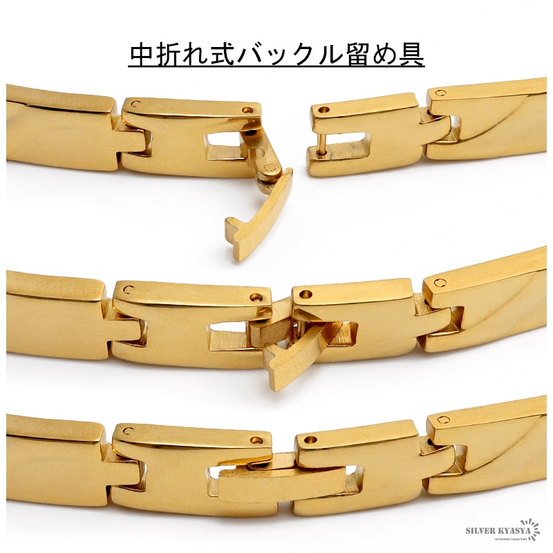 ステンレス 磁気ネックレス [n487]