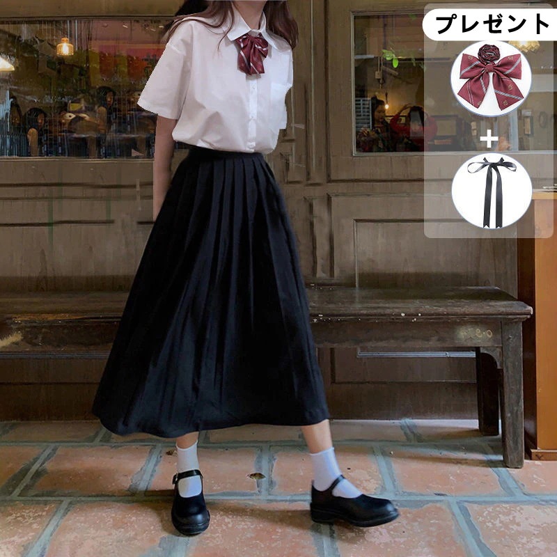 涼しく楽ちんセットアップ 涼しく楽ちんセットアップセットアップJK制服アカデミックセーラー服2023韓国ファッションJK制服カレッジスタイルセーラー服スーツ半袖シャツ+プリーツスカートスーツ