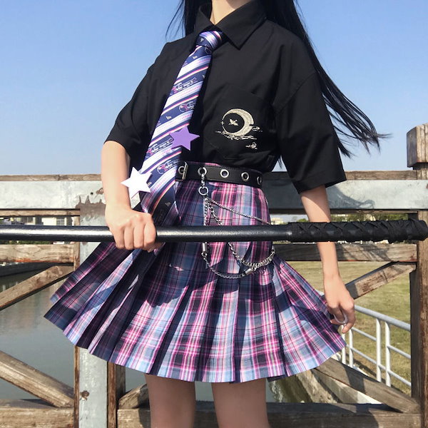 Qoo10] 制服女子高生 女装 ロリータ服 大きいサ