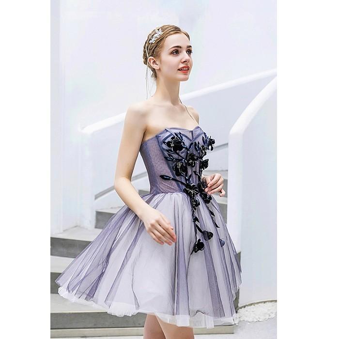 カラードレス 演奏会 ミニ丈 ウェディングドレス 結婚式 花嫁 ノースリーブ ネイビー Aライン お呼ばれ 二次会 パーティードレス 編み上げ ウエディング カラードレス 赤 ミニドレス 安い 前ミニ丈 結婚式 ワンピース 披露宴