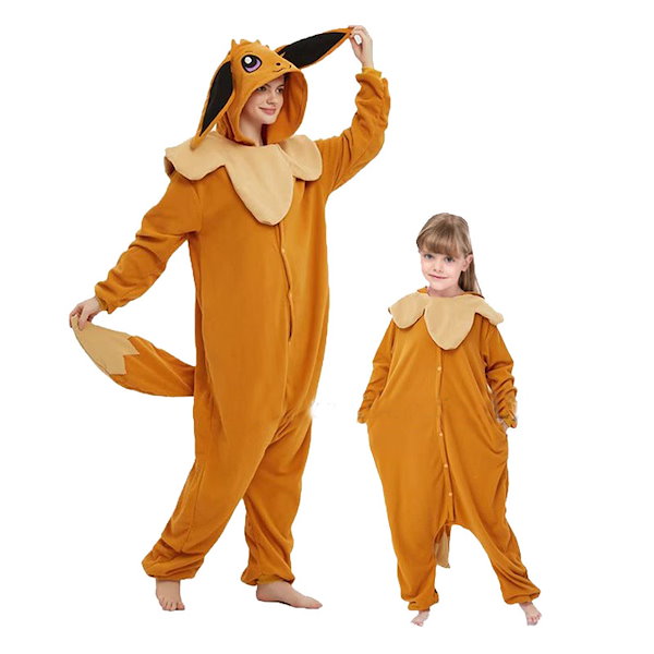 Qoo10] 着ぐるみ パジャマ 大人用 イーブイ ポ