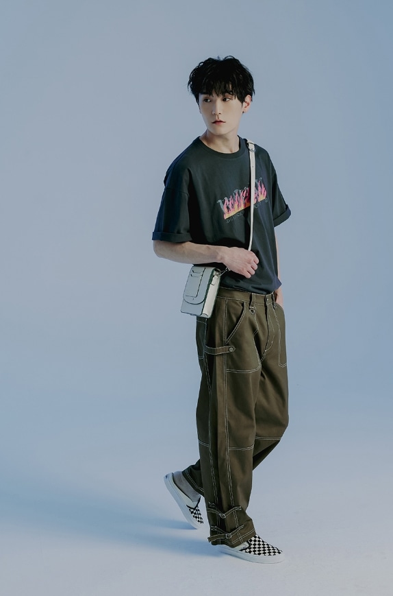 ☆送料・関税込☆ROMANTIC CROWN★SIDE STOPPER CARPENTER PANTS サイドストッパーカーペンターパンツ - ROMANTIC CROWN | 60