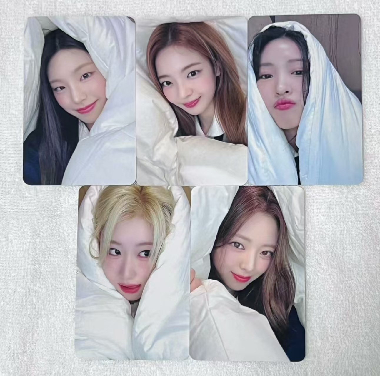 itzy GOLD makestar 中華 上海 ヨントン 5枚コンプセット ② itzy GOLD makestar 中華 上海 ヨントン 5枚コンプセット ②