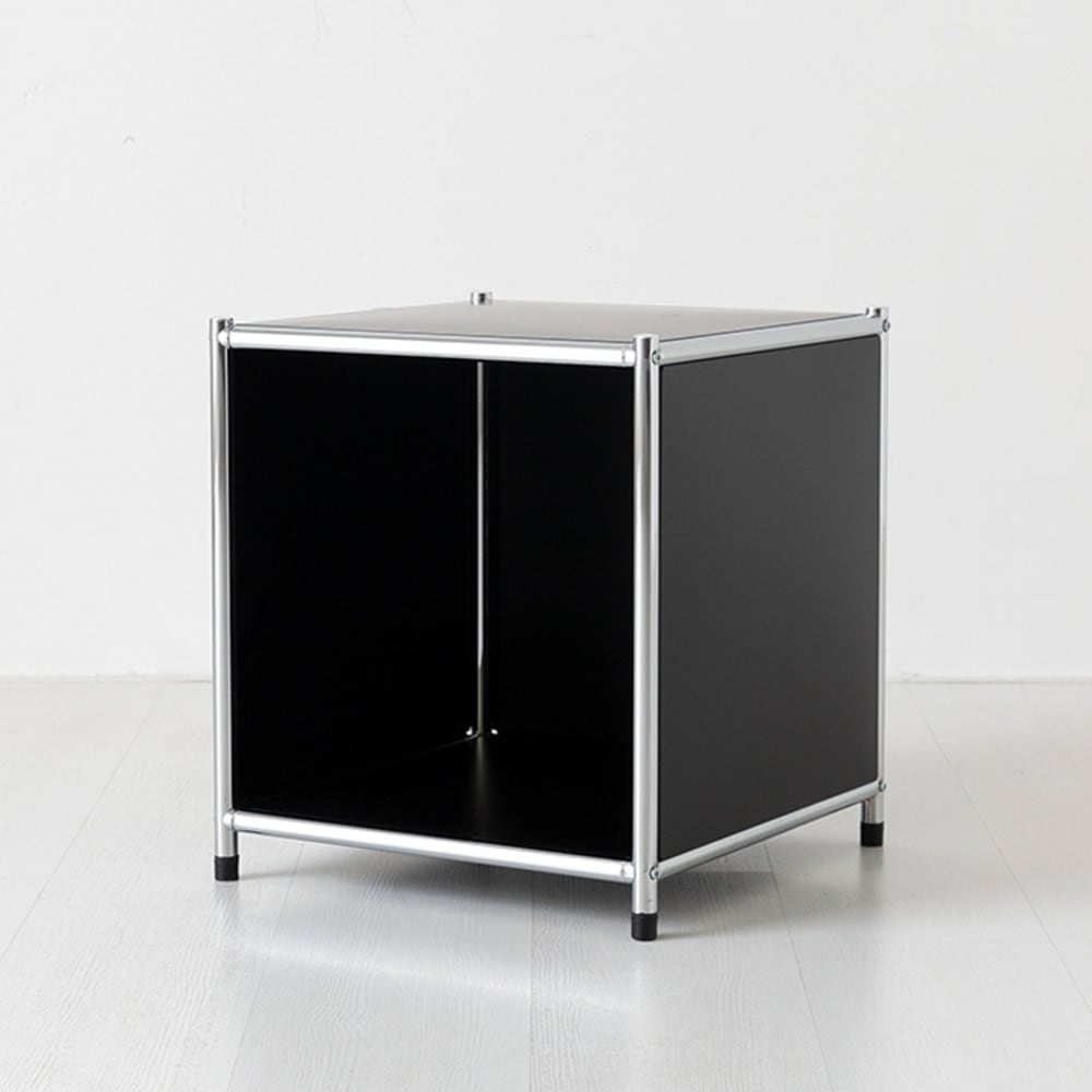 SIMPLIE 収納ボックス 3色(ホワイト/ソリッドベージュ/マットブラック) モジュールタイプ BC260 サイドテーブル